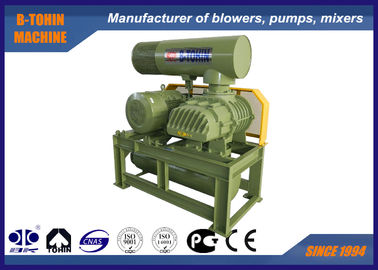 แรงดัน 80 Kpa Heavy Duty ต่อเนื่อง Three Lobe Roots Vacuum Blower