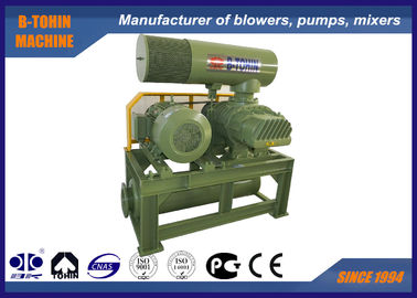 แรงดัน 80 Kpa Heavy Duty ต่อเนื่อง Three Lobe Roots Vacuum Blower