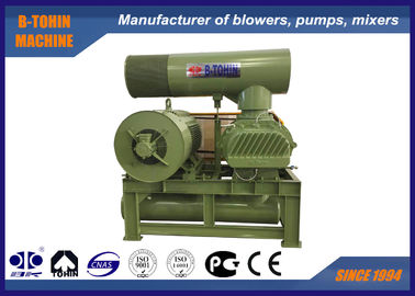 220KW Roots Rotary Lobe Blower เครื่องพัดแรงดันสูง 6000m3/hr เครื่องพัดแรงดันสูง 100KPA