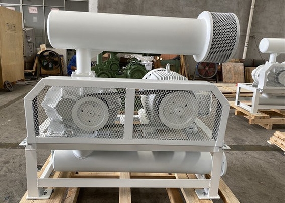 10-80Kpa PRM1500-2200 DN50 เครื่องเป่าราก 3 ล็อบ สําหรับการบํารุงน้ํา