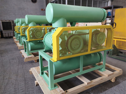 60KPA Three Lobe Rotary Blower สำหรับการขนส่งก๊าซ