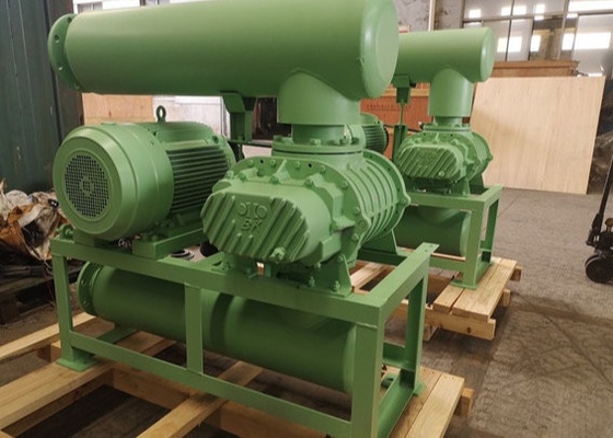 80Kpa การเย็นน้ํา ความดันสูง สามล็อบราก blower