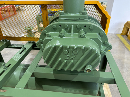 55kw เหล็ก BKW6005 เครื่องพัดลมรากสามหลุมสําหรับการระบายน้ําเสีย