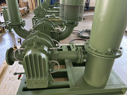 เครื่องพัดอากาศรากแรงดันสูง 100Kpa-150Kpa สองระยะ DN100