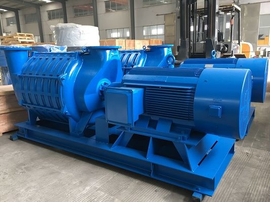 98KPA 90KW เครื่องบดอากาศหลอมศูนย์กลางหลายระยะ เครื่องบดอากาศสําหรับล้างกลับ 50m3/min