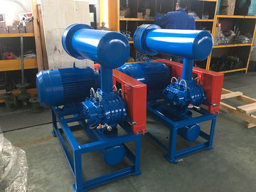 DN200 Water Cooled Three Lobe Roots Blower แรงดันสูงสุด 100KPA