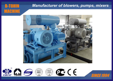เครื่องบำบัดน้ำรุ่น Rotary Lobe ชนิด Blower แรงดันสูง 100KPA เครื่องอัดอากาศ