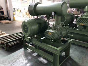 เครื่องพัดลมอากาศ Roots Rotary Lobe Blower เครื่องพัดลมพัดลมพัดลมพัดลมพัดลม 60-100KPA