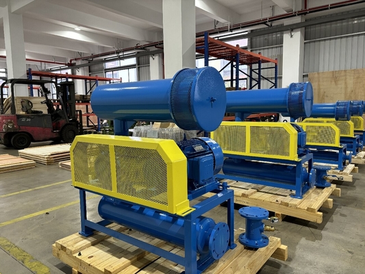 รากอุตสาหกรรม Rotary Lobe Blower BK7018 ด้วยประสิทธิภาพที่มั่นคงและเชื่อถือได้