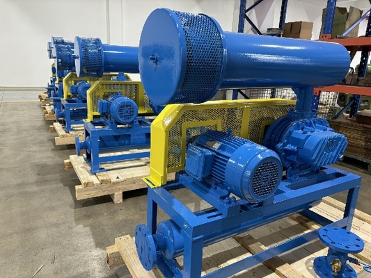 ล็อบ Roots Air Blower DN150 การเย็นอากาศ, แบบตั้ง