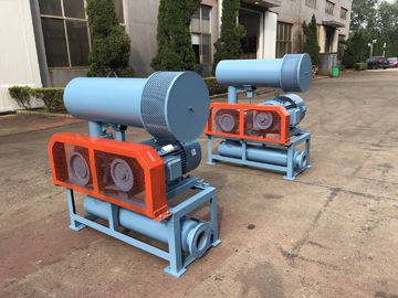 1.5 - 200KW โบลเวอร์รูกลม Tri Lobe สำหรับการใช้งานที่หลากหลาย / Roots Blower Style