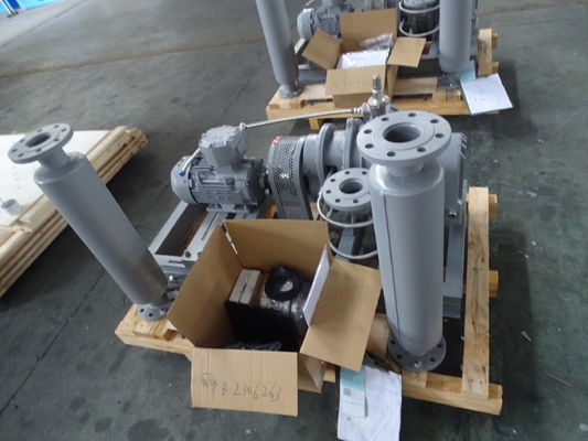 1500 rpm 10Kpa 2.67m3/min การรักษาความร้อน Roots Blower ด้วยสแตนเลส