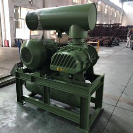สีเขียว Axial กระแสสาม lobe Roots Blower BK8024S 90KW สําหรับการบํารุงน้ํา