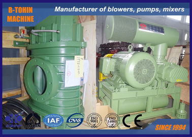 100KPA 19.59-42.18 m3/min เครื่องพัดลมแบบรากแบบหมุน