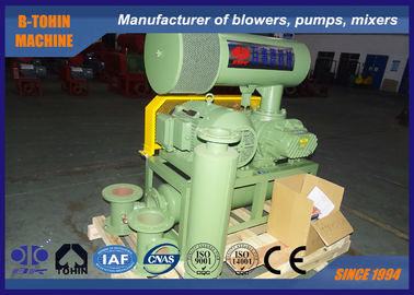 DN40 80KPA, 0.04MPA การเติมอากาศในโรงพยาบาล 3 Lobe cast iron Roots Blower
