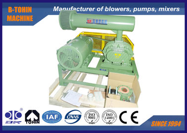 เครื่องเป่าลม Tri Lobe Roots Blower แรงดันสูง 80kpa