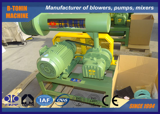 แรงดัน 10KPA บวก 700 รอบต่อนาที 1500 รอบต่อนาที Tri Lobe Blower