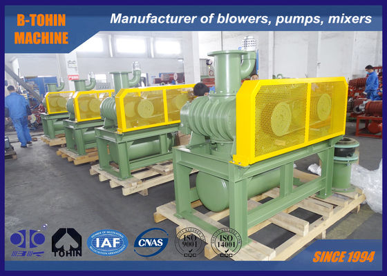 64.21m3 / นาที 90kw, -55KPA Roots Blower Vacuum Pump