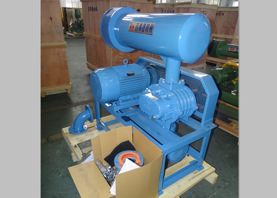 10 -80kpa เครื่องพัดลมหมุนล็อบสําหรับการบําบัดน้ําและการส่งลม