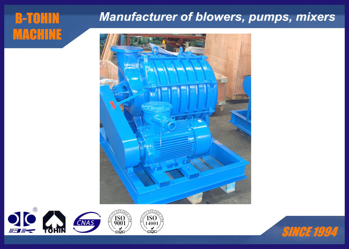 98KPA 40m3 / นาที การไหลหลายระยะ centrifugal blower สําหรับการเผาไหม้อากาศ