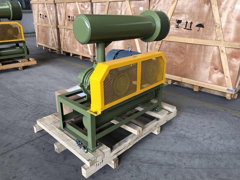 1.5KW-15KW BK ประเภทสามเลนด์รากโบลเตอร์สีเขียวกองทัพที่มีการประหยัดพลังงานเสียงต่ำ