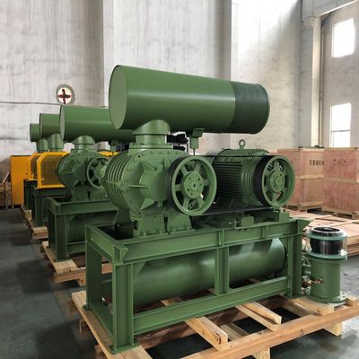 Bkw9020 Three Lobe Roots Blower, ระบบเติมอากาศสำหรับน้ำเสียเป็นเวลานาน